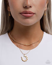 Load image into Gallery viewer, Horseshoe Haven Yellow Necklace
