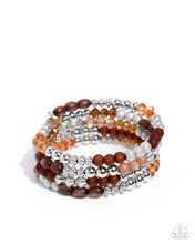 Load image into Gallery viewer, Colorful Compromise Brown Coil Bracelet