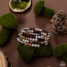 Load image into Gallery viewer, Colorful Compromise Brown Coil Bracelet