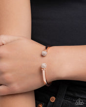 Load image into Gallery viewer, Poetic Pizzazz Copper Cuff Bracelet