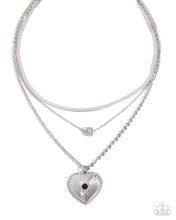Load image into Gallery viewer, Love Letter Layers Black Necklace