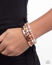 Load image into Gallery viewer, Marbled Mural Bracelet Copper