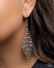 Load image into Gallery viewer, Decisive Delivery Silver Earrings