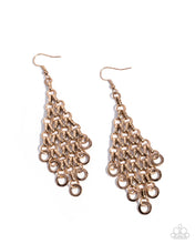 Load image into Gallery viewer, Decisive Delivery Gold Earrings