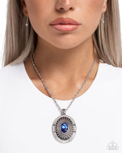 Load image into Gallery viewer, Leading Luminescence Blue Necklace