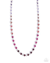 Load image into Gallery viewer, Mesmerizing Model Purple Necklace