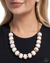 Load image into Gallery viewer, Swirled Serenity Brown Necklace