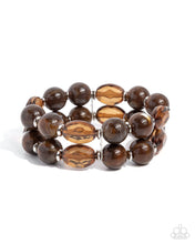 Load image into Gallery viewer, Stacked Season Brown Bracelet