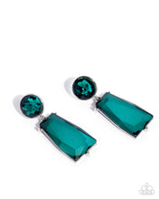 Load image into Gallery viewer, Carefree Character Green Earrings