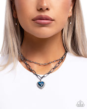 Load image into Gallery viewer, Match Made In HAUTE Blue Necklace