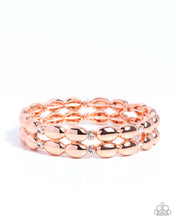 Load image into Gallery viewer, Stacked Statement Copper Bracelet