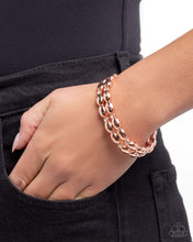 Load image into Gallery viewer, Stacked Statement Copper Bracelet