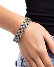 Load image into Gallery viewer, Ladylike Lattice Green Bracelet