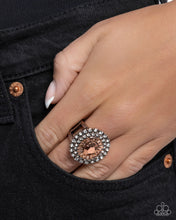 Load image into Gallery viewer, Oval Opening Copper Ring