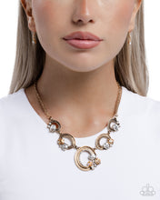 Load image into Gallery viewer, Polished Perch Gold Necklace