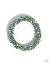 Load image into Gallery viewer, A Dash of Drama Green Bracelet