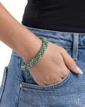 Load image into Gallery viewer, A Dash of Drama Green Bracelet