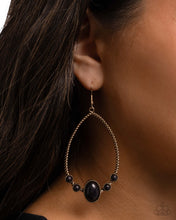 Load image into Gallery viewer, Coiled Craze Black Earrings