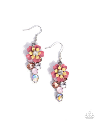 Blooming Ballad Pink Earrings
