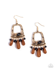 Load image into Gallery viewer, Creative Craft Black Earrings