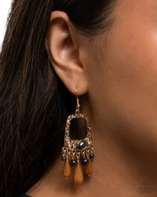 Load image into Gallery viewer, Creative Craft Black Earrings