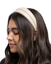 Load image into Gallery viewer, Lovely Lesson White Headband