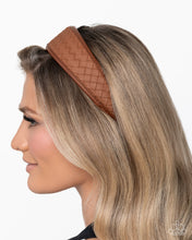 Load image into Gallery viewer, Woven Wellness Brown Headband