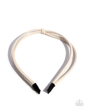 Load image into Gallery viewer, Believe It Or KNOT White Headband