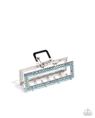 A Glittery Example Blue Hair Claw