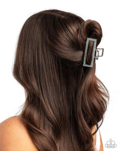 A Glittery Example Blue Hair Claw