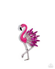 Load image into Gallery viewer, Frenetic Flamingo Pink Brooch