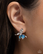 Load image into Gallery viewer, Metamorphosis Moment Blue Post Earrings