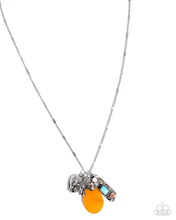 Load image into Gallery viewer, Elephant Empire Orange Necklace