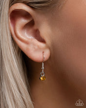 Load image into Gallery viewer, Gliding Glam Yellow Necklace