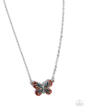 Load image into Gallery viewer, Gliding Glam Orange Necklace