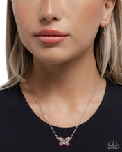 Load image into Gallery viewer, Gliding Glam Orange Necklace
