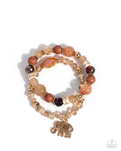 Load image into Gallery viewer, Wise Whimsy Brown Bracelet