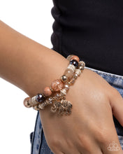 Load image into Gallery viewer, Wise Whimsy Brown Bracelet