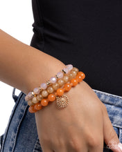 Load image into Gallery viewer, WHEEL-Y Colorful Orange Bracelet