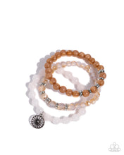Load image into Gallery viewer, WHEEL-Y Colorful White Bracelet
