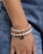 Load image into Gallery viewer, WHEEL-Y Colorful White Bracelet