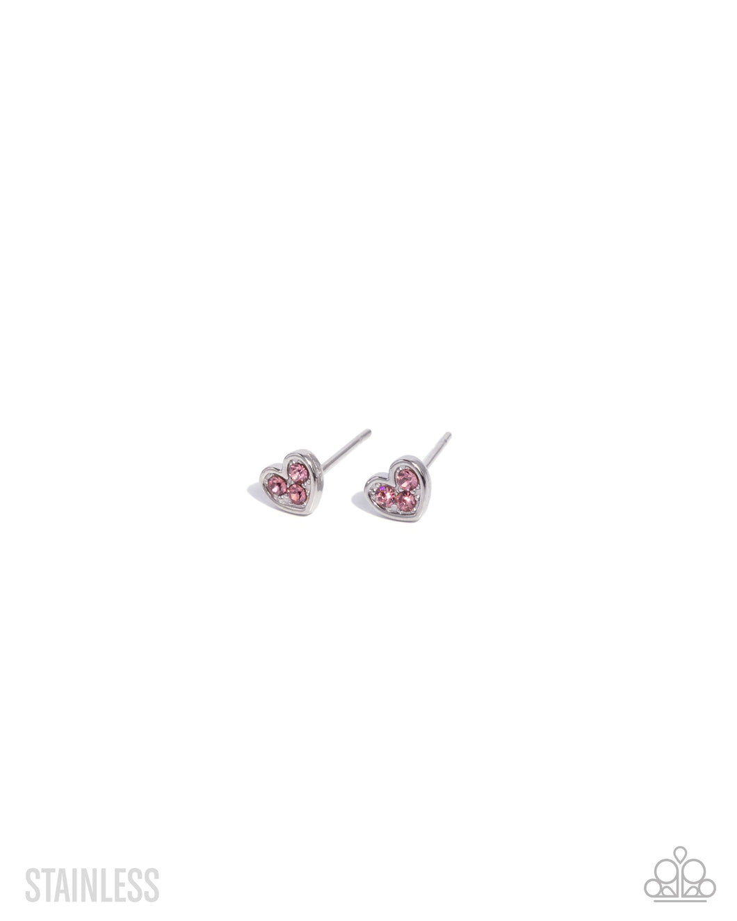 All My Affection Pink Post Earrings