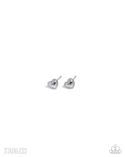 Load image into Gallery viewer, Will You Stay? Silver Post Earrings