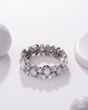 Load image into Gallery viewer, Secure Sparkle White Blockbuster Bracelet