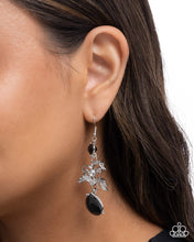 Load image into Gallery viewer, Spiral Sashay Black Earrings