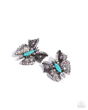 Load image into Gallery viewer, Hovering Harmony Blue Post Earrings