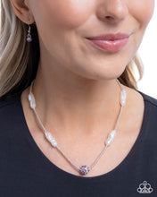 Load image into Gallery viewer, Baroque Ballroom Purple Necklace