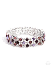 Load image into Gallery viewer, Ladylike Lattice Purple Bracelet
