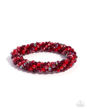 Load image into Gallery viewer, A Dash of Drama Red Bracelet
