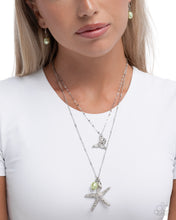 Load image into Gallery viewer, Coral Class Green Necklace